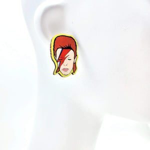 Aladdin Sane Bowie Stud Earrings