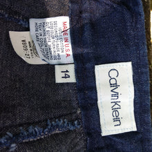 Early 1970's Calvin Klein dark wash blue jeans! RARE! 27" inseam
