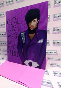 Object Of His Lust Greeting Card + Button Pin