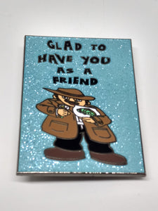 The Shape Of Water "Glad To Have You As A Friend" Enamel Pin