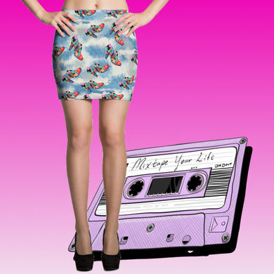Around The World In A Bootie Miniskirt