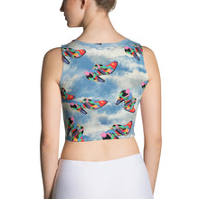Around the World In a Bootie Bodycon Crop Top
