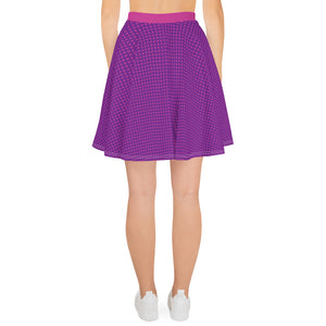 Pretty In Purple and Pink Skater Skirt