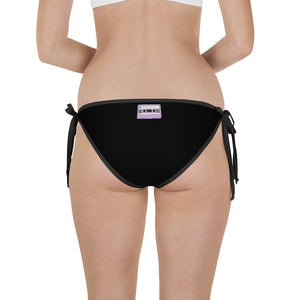 Purple Paisley Bikini Bottom