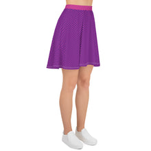 Pretty In Purple and Pink Skater Skirt